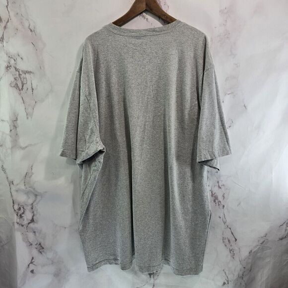 Carhartt T Shirt Mens 2XL Tall Grey Pocket Loose Fit Tee Short Sleeve - Picture 5 of 10